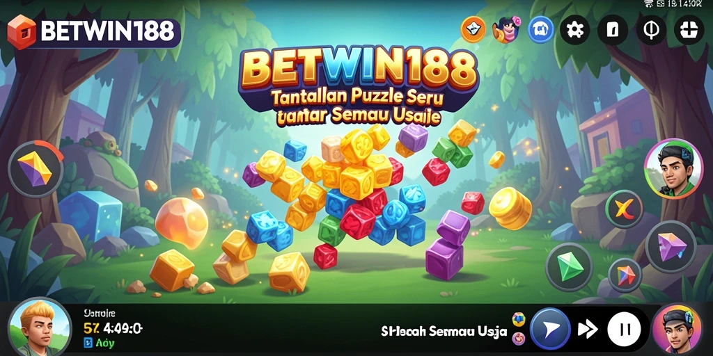 Tangkapan layar gameplay BETWIN188 menampilkan berbagai puzzle menarik.