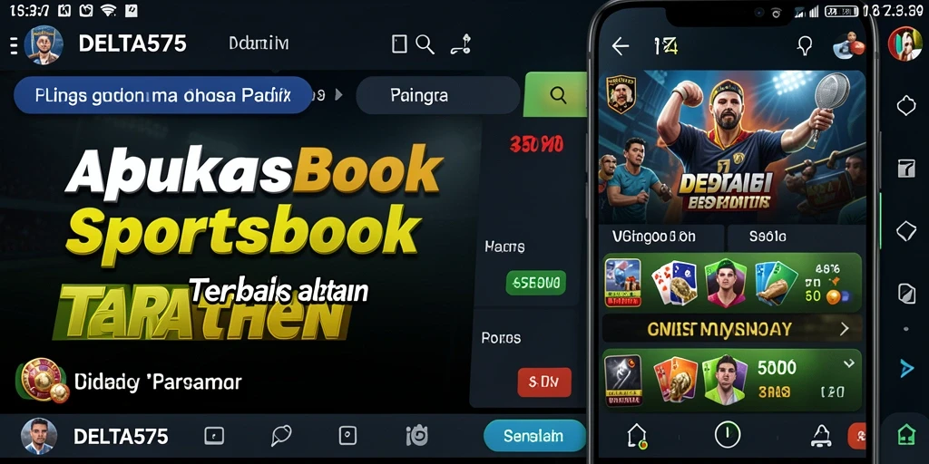 Tampilan gameplay taruhan olahraga di DELTA575.