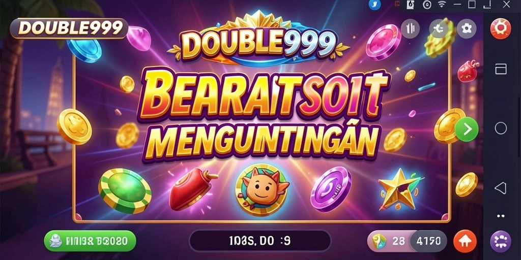 Tampilan menarik dari gameplay Slot DOUBLE999.