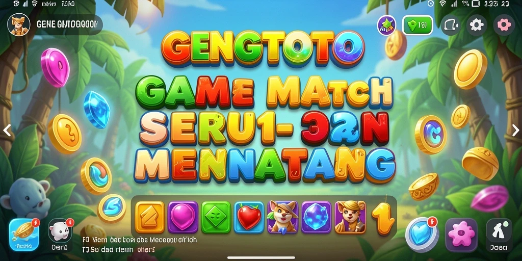 Tampilan gameplay GENGTOTO yang seru dan penuh warna.