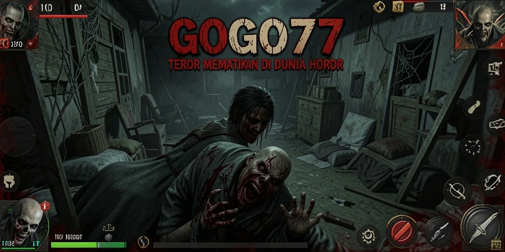 Tangkapan layar menampilkan suasana mencekam dari gameplay GOGO77.