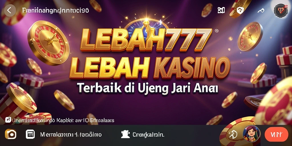 Tampilan gameplay seru dalam aplikasi Kasino LEBAH777.