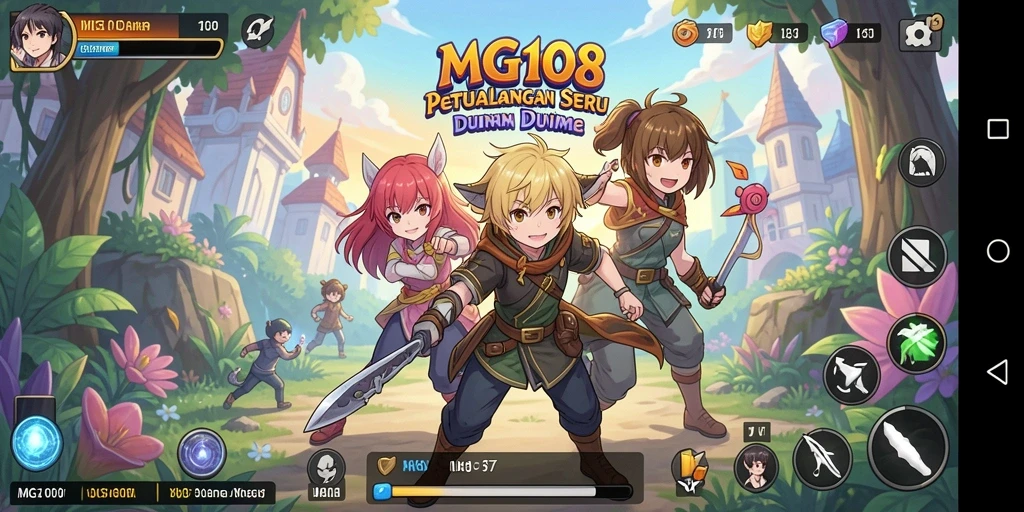 Tampilan gameplay MG108 yang menarik dan penuh aksi.