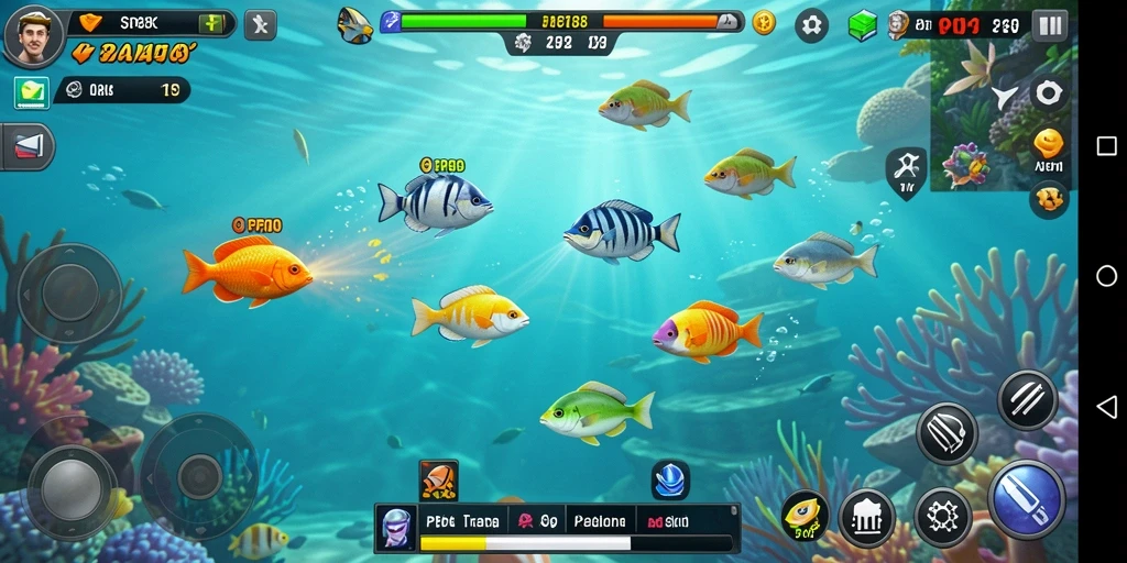 Tampilan gameplay PP88 dengan aksi seru Tembak Ikan.