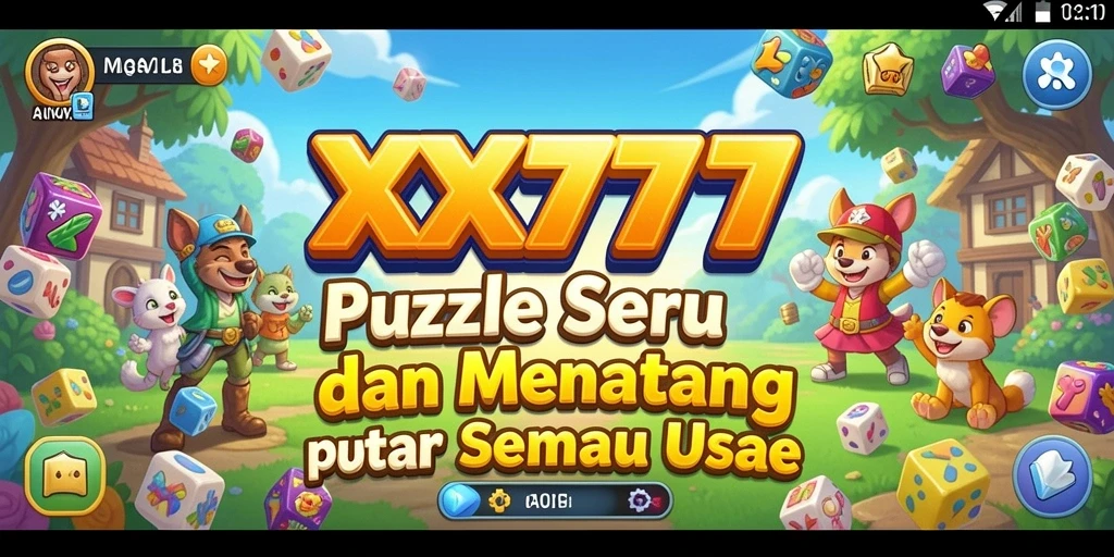 Gameplay XXX777 yang menantang dengan teka-teki menarik.